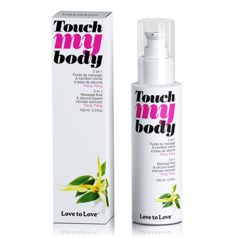 Масажний гель та мастило 2-в-1 Love To Love TOUCH MY BODY Ylang-Ylang 100 мл
