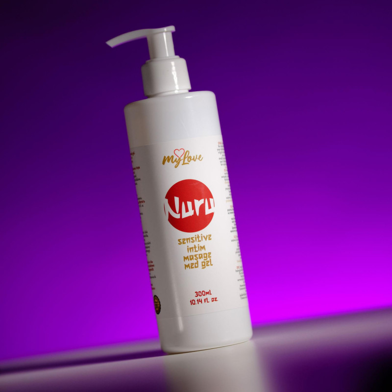 Гель для нуру масажу MyLove Nuru Sensitive Intim Masage Med Gel, 300 мл