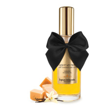 Разогревательное масло Bijoux Indiscrets Light my Fire – Caramel&Sea salt 100 мл