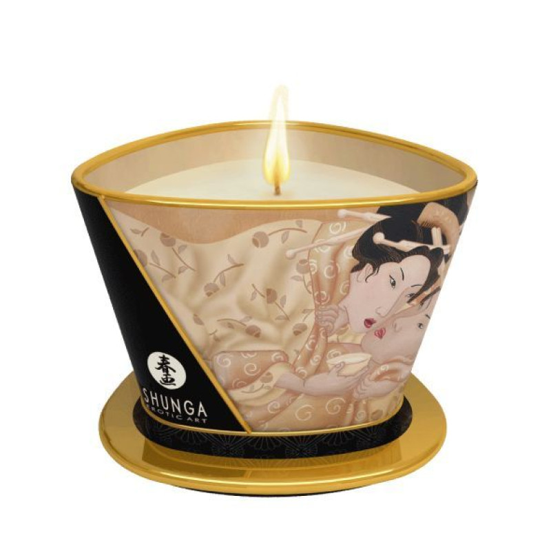 Масажна свічка Shunga Massage Candle Vanilla Fetish 170 мл