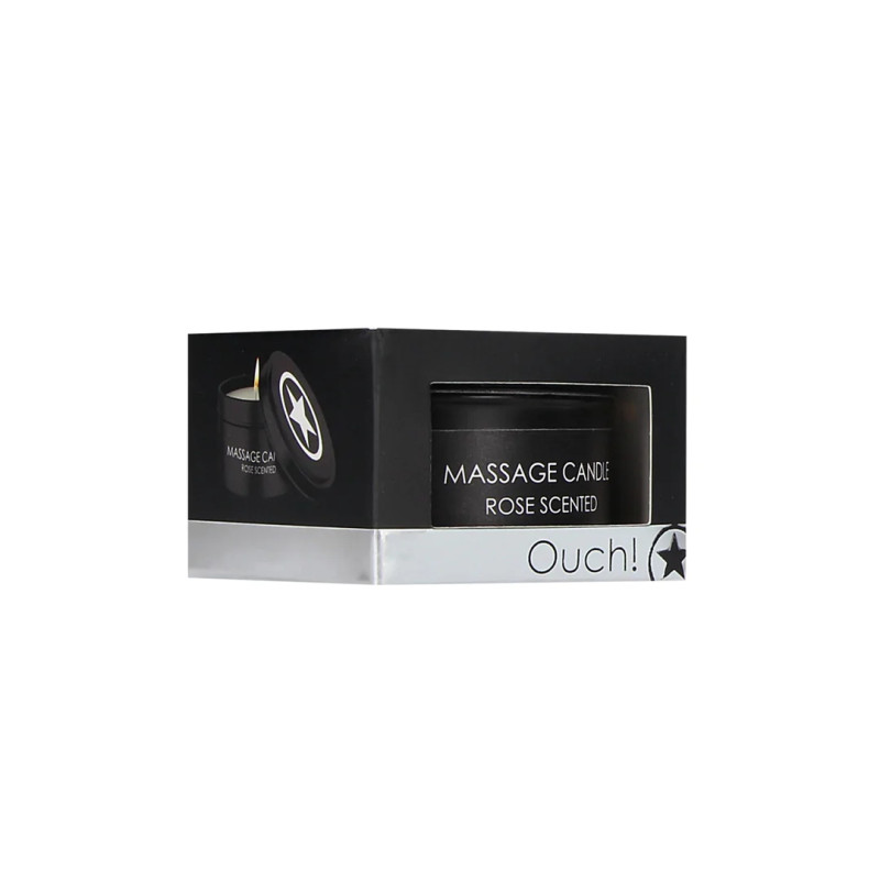 Массажная свеча Ouch! Massage Candle Rose Scented 100 гр