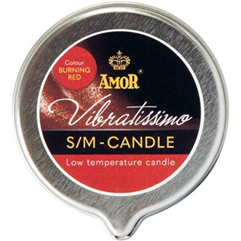 Масажна свічка Amor Vibratissimo Burning Red 50 мл