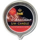 Масажна свічка Amor Vibratissimo Burning Red 50 мл