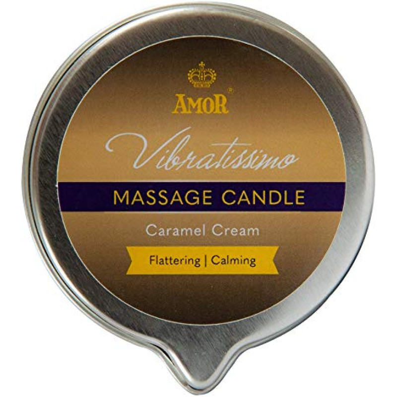 Масажна свічка Amor Vibratissimo Caramel Cream 100 мл