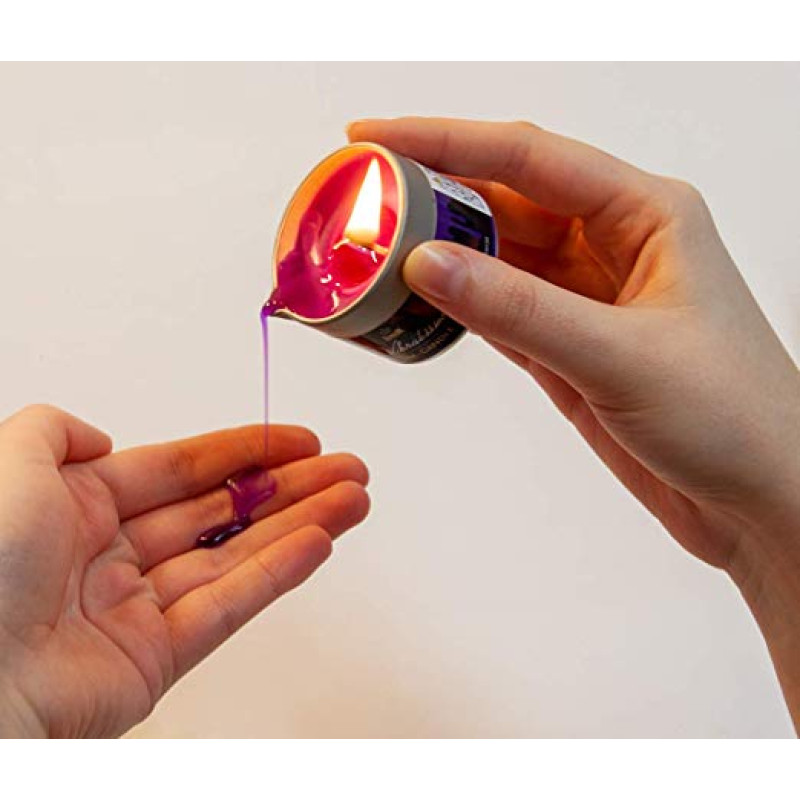 Масажна свічка Amor Vibratissimo Crazy Purple, 50 мл