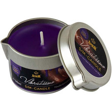 Масажна свічка Amor Vibratissimo Crazy Purple, 50 мл