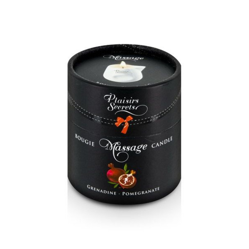 Массажная свеча Plaisirs Secrets Pomegranate 80 мл