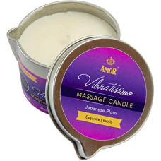 Масажна свічка Amor Vibratissimo Japanese Plum, 100 мл