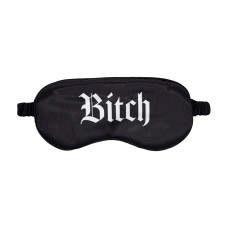 Маска на очі Ouch! Satin Blindfold Bitch Black