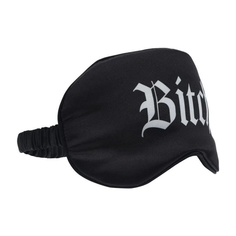 Маска на очі Ouch! Satin Blindfold Bitch Black