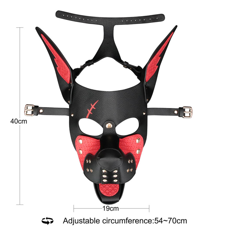 Маска LoveToy Rebellion Reign Scarred Alpha Pup Mask