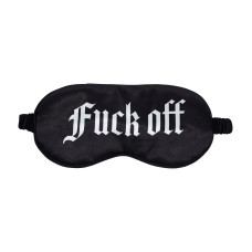 Маска на очі Ouch! Satin Blindfold Fuck Off Black
