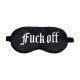 Маска на очі Ouch! Satin Blindfold Fuck Off Black