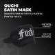 Маска на очі Ouch! Satin Blindfold Fuck Off Black