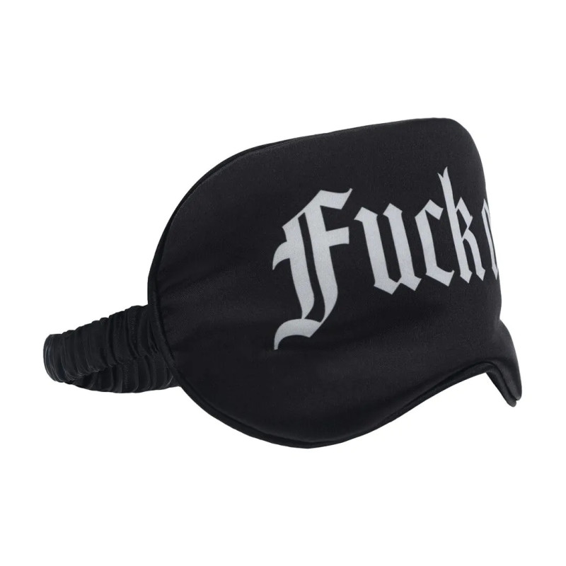 Маска на очі Ouch! Satin Blindfold Fuck Off Black