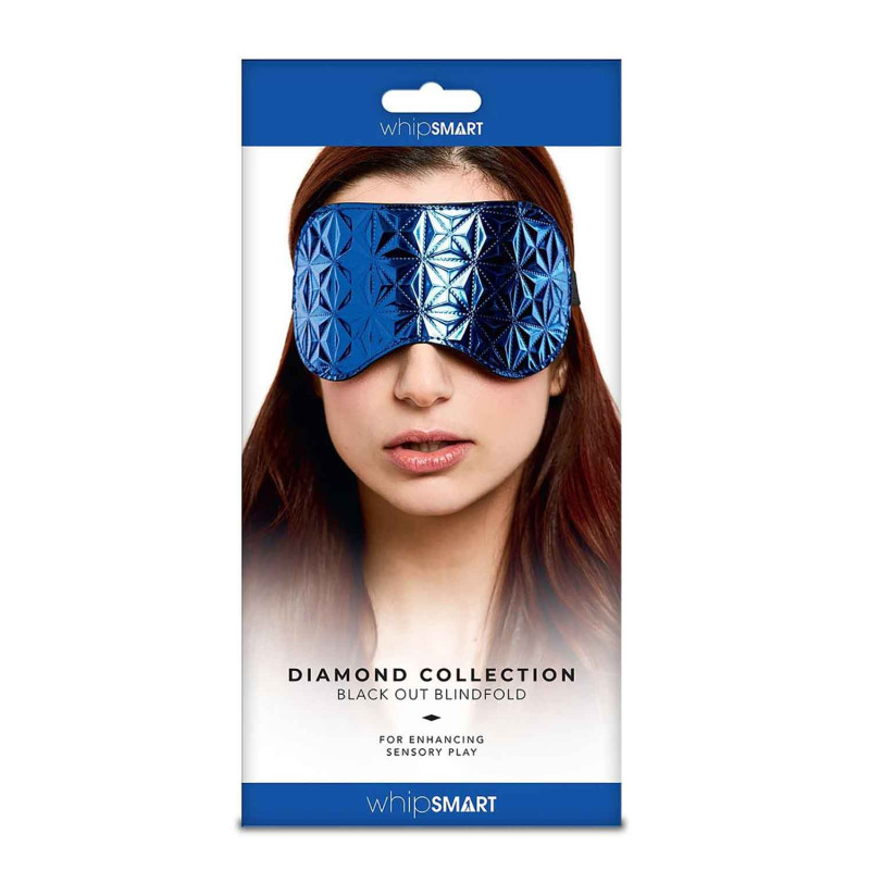 Пов'язка для очей синя Whipsmart DIAMOND EYEMASK BLUE