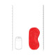 Маска на очі Ouch! Satin Blindfold Red