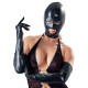 Маска чорна Bad Kitty Naughty Toys Mask