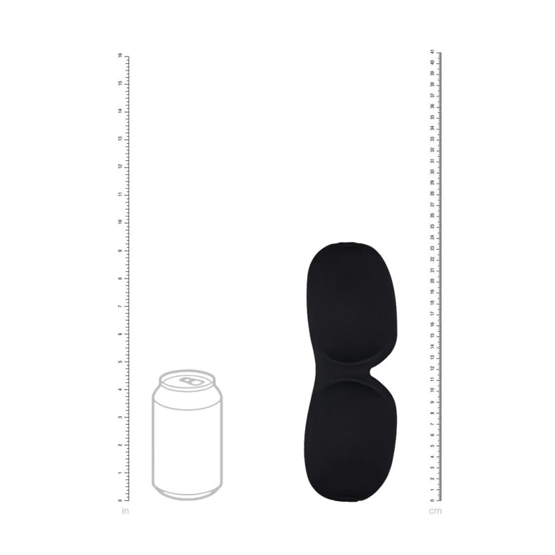 Маска на очі Ouch! 3D Blindfold Black