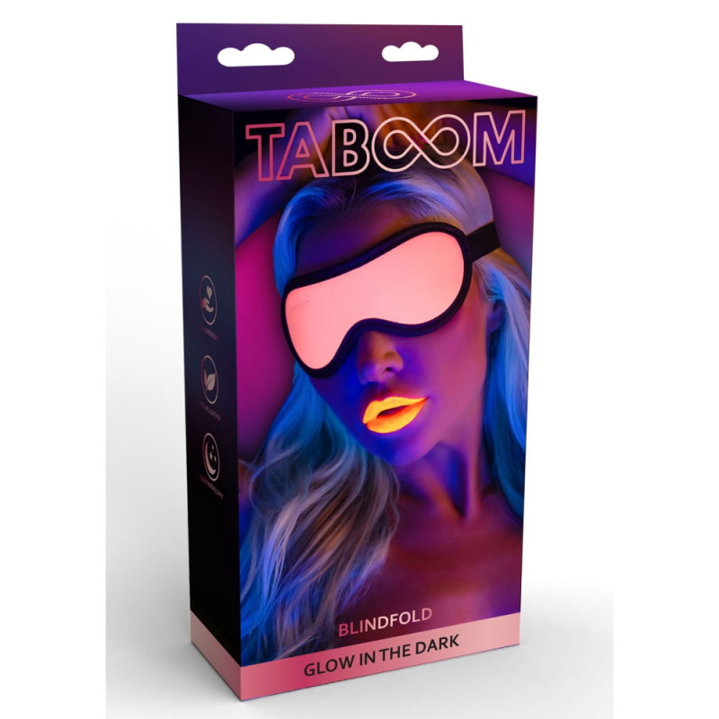 Маска Taboom Blindfold светится во тьме