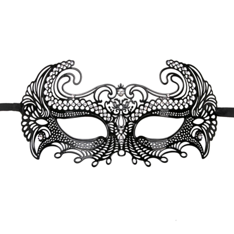 Маска металлическая EasyToys Venetiaans Masker Black 25487