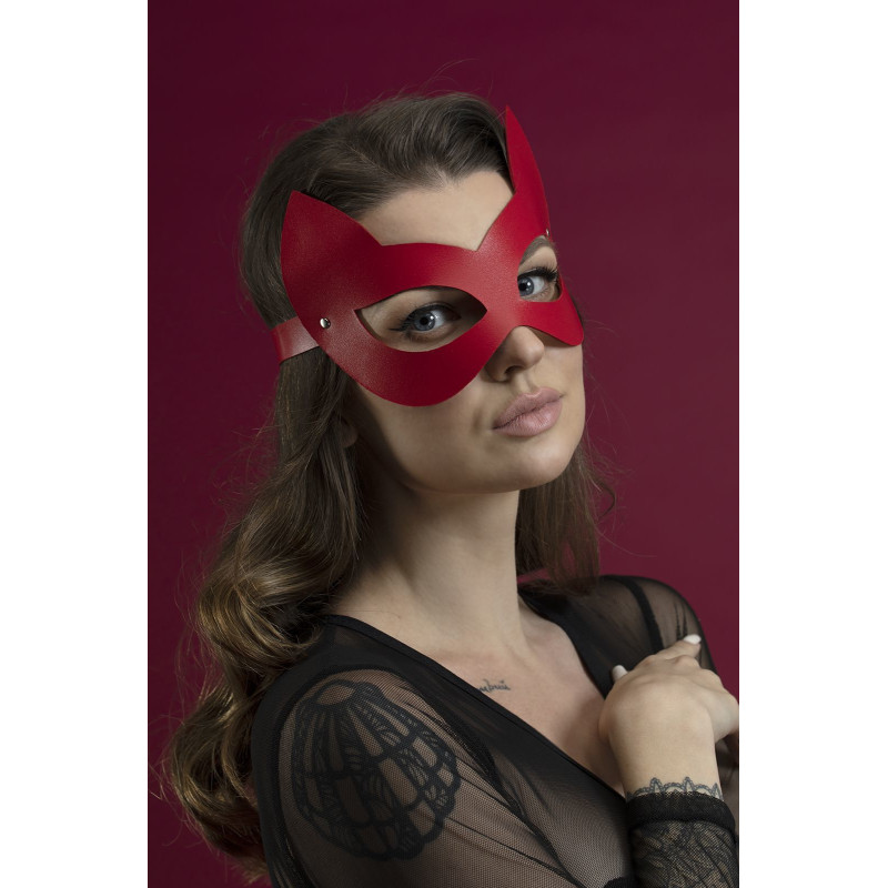 Маска кошки Feral Feelings Kitten Mask Красная