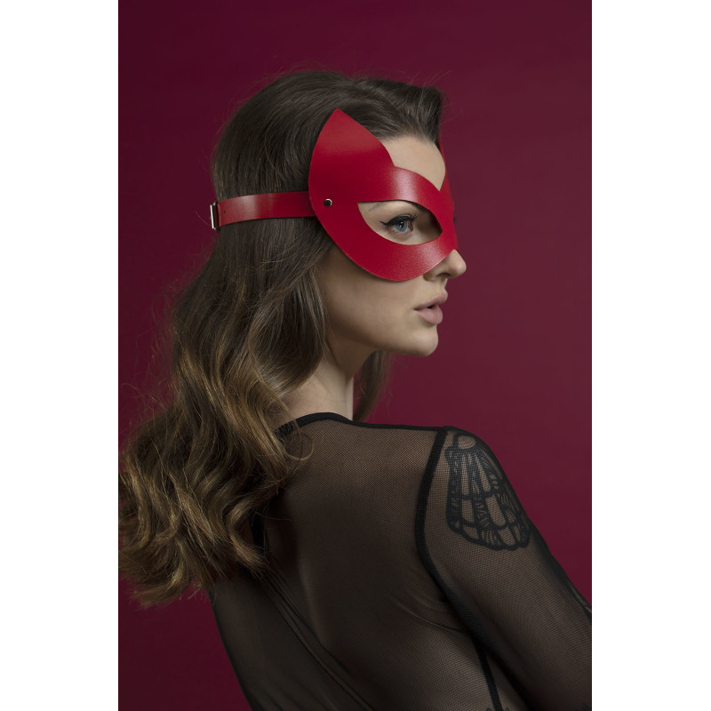 Маска кошки Feral Feelings Kitten Mask Красная