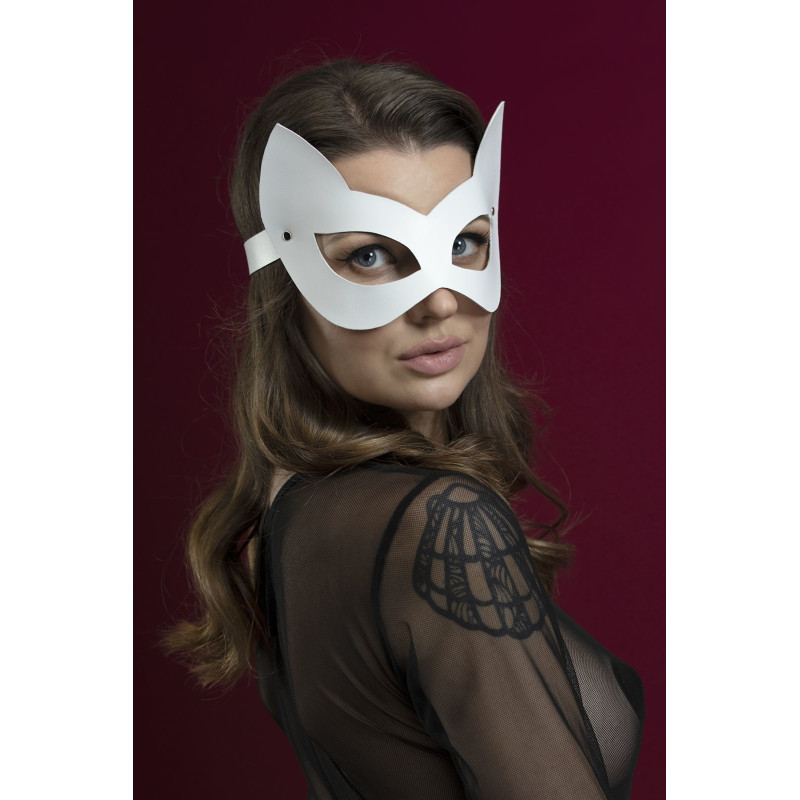 Маска кошки Feral Feelings Kitten Mask Белая