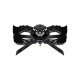 Мереживна маска Obsessive A700 mask, чорна, єдиний розмір
