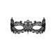 Мереживна маска Obsessive A701 mask, чорна, єдиний розмір
