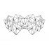 Маска на лицо Bijoux Indiscrets Kristine Mask