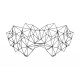 Маска на лицо Bijoux Indiscrets Kristine Mask