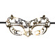 Маска металлическая EasyToys Venetiaans Masker Gold 25470