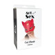 Маска Кішечки Art of Sex - Cat Mask Чорна
