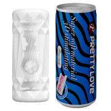 Мастурбатор Pretty Love Pop-Top Can Masturbator Blue