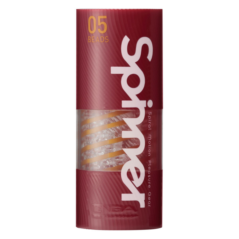 Мастурбатор Tenga Spinner 05 Beads з пружною стимулюючою спіраллю всередині