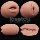 Мастурбатор LoveToy Slider DoubleLoveToyEnded Masturbator Mouth and Vagina Flesh