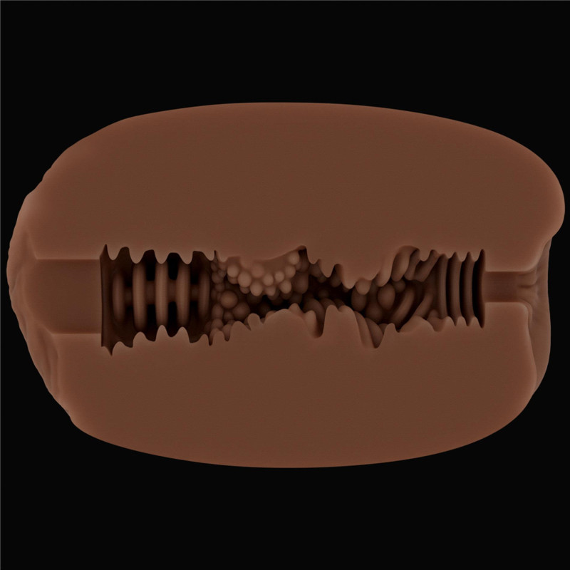 Мастурбатор LoveToy Slider DoubleLoveToyEnded Masturbator Vagina and Anus Brown