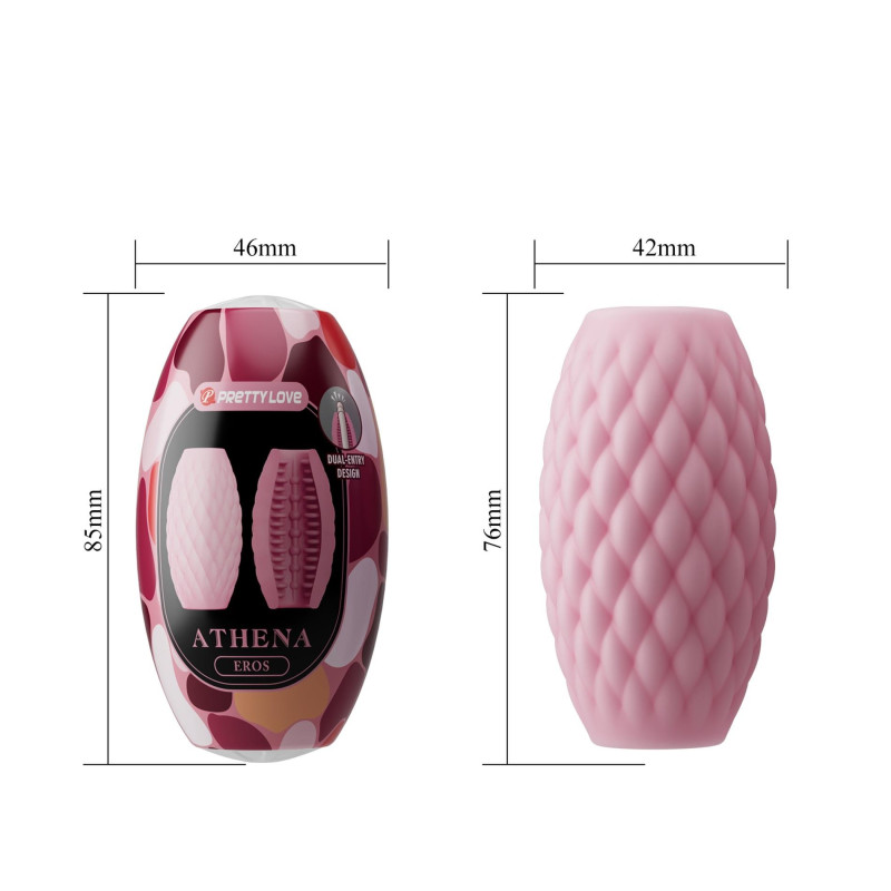Мастурбатор Pretty Love Athena Eros Pink