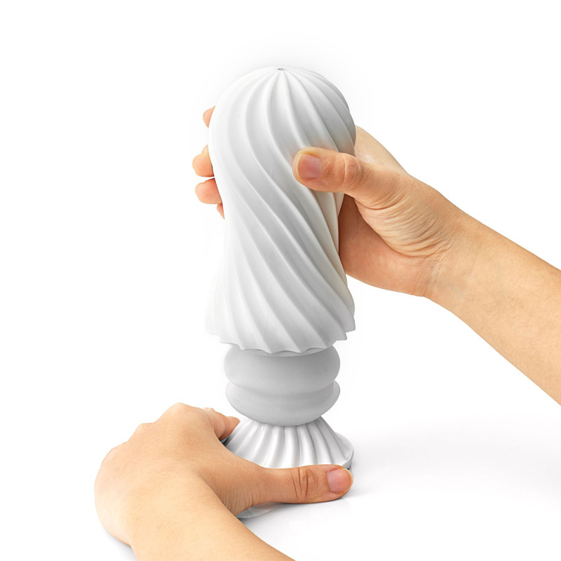 Мастурбатор Tenga FLEX Silky Белый