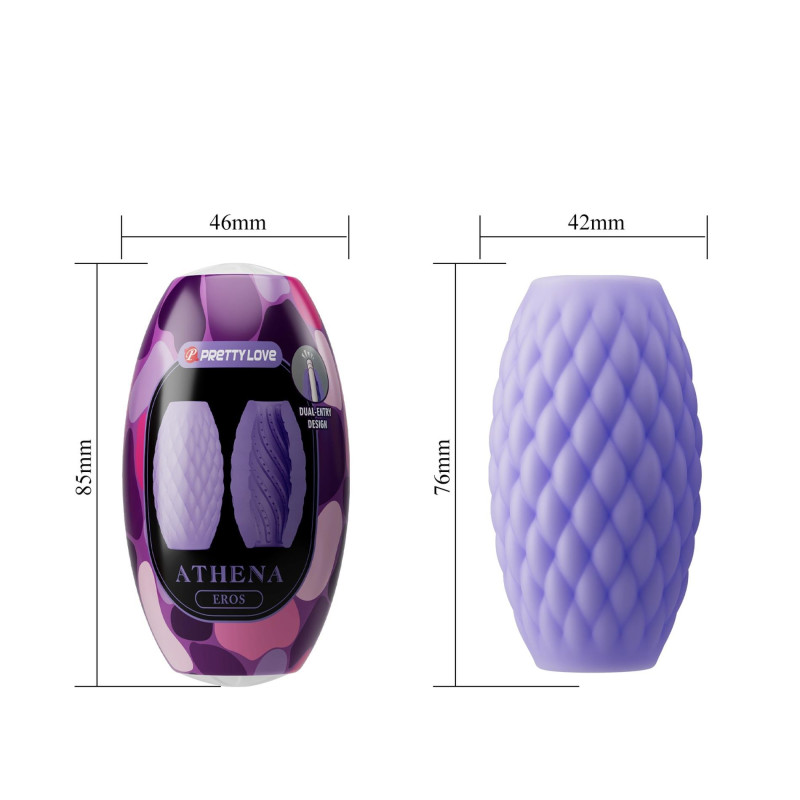 Мастурбатор Pretty Love Athena Eros Purple