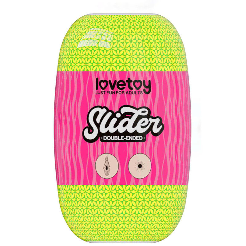 Мастурбатор LoveToy Slider DoubleLoveToyEnded Masturbator Vagina and Anus Flesh