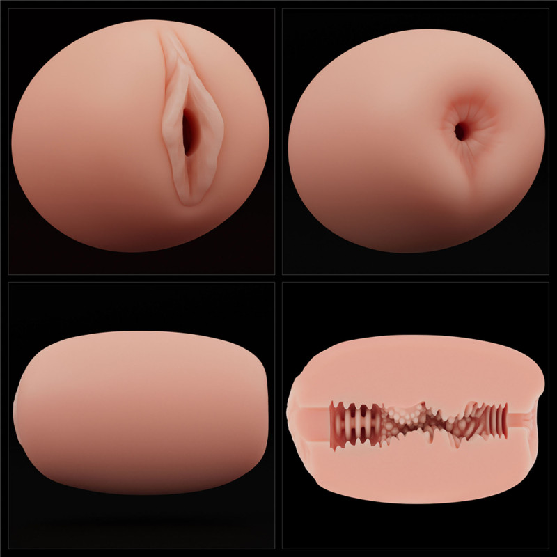Мастурбатор LoveToy Slider DoubleLoveToyEnded Masturbator Vagina and Anus Flesh