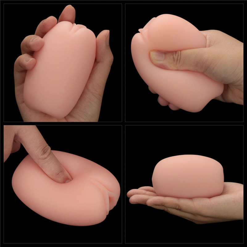 Мастурбатор LoveToy Slider DoubleLoveToyEnded Masturbator Vagina and Anus Flesh