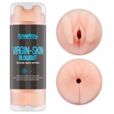 Мастурбатор LoveToy VirginLoveToySkin Blowout Stroker Vagina and Anus