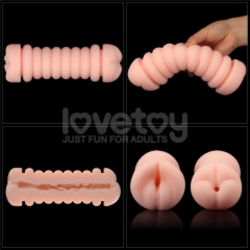 Мастурбатор LoveToy VirginLoveToySkin Blowout Stroker Vagina and Ass