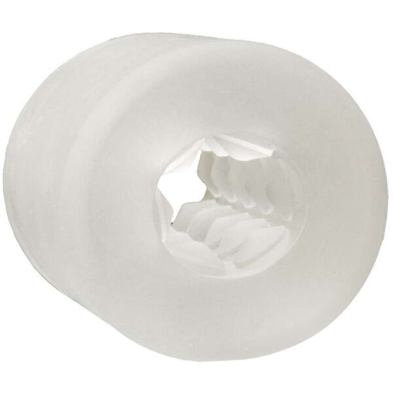 Мастурбатор Doc Johnson GoodHead Glow Helping Head, сквозной, светится в темноте