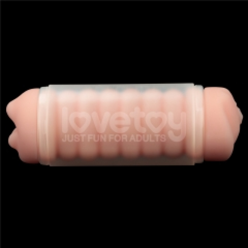 Мастурбатор LoveToy VirginLoveToySkin Blowout Stroker Vagina and Mouth
