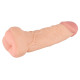 Насадка+мастурбатор Nature Skin 2 in 1 Extension+Masturbator (+5 см)