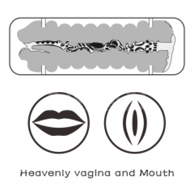 Мастурбатор LoveToy VirginLoveToySkin Blowout Stroker Vagina and Mouth
